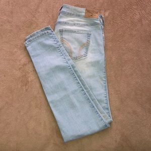 Hollister Light-Washed Super Skinny Jeans